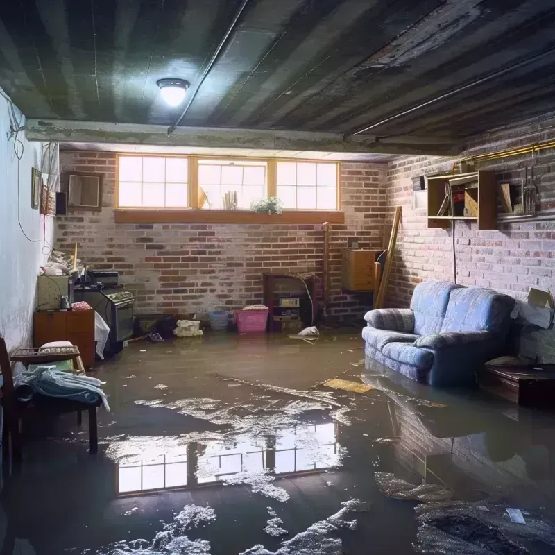 Flooded Basement Cleanup in Pearl River, LA